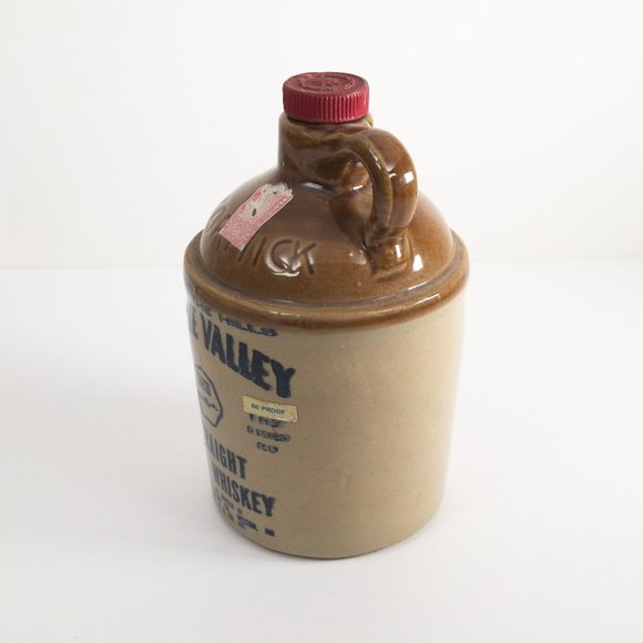 Vintage McCormick Platte Valley Corn Whiskey Earthenware Handle Jug Crock - Picture 3 of 9